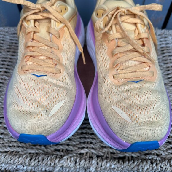 HOKA Women's Bondi 8 Sneaker Impala Cyclamen Sz 8 - Picture 3 of 16